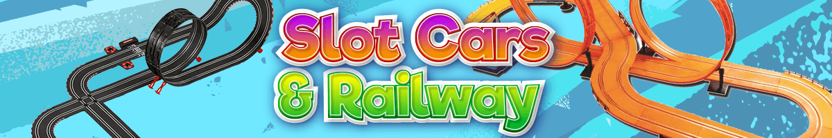 Slot Car Sets and Train Sets